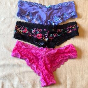 Victoria’s Secret Sexy Little Things Panties - 3 pairs